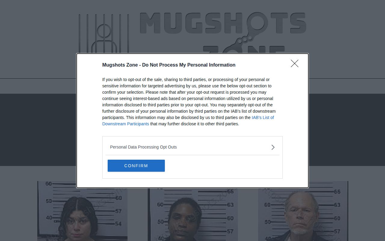 Unofficial Mugshots.zone Mobile County multi-day arrest archive